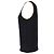 Canotta Saint Laurent con scollo rotondo in chiffon nero - vista 4