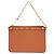 Borsa Louis Vuitton Mini Zipped Chain in pelle marrone Rosso