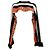 Capelet convertibile in jacquard con logo Burberry in cashmere multicolore