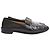 Timeless Mocassini Chanel CC decorati in pelle di vitello nera Nero