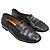 Timeless Mocassini Chanel CC decorati in pelle di vitello nera Nero - vista 7