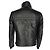 Saint Laurent Button-Down Padded Jacket in Black Polyamide - view 3