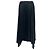Joseph Ade Strickrock in Plissee aus schwarzem Polyester