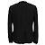 Proenza Schouler Chain-Buttoned Blazer in Black Viscose Grey - view 3