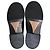 Timeless Mocassini Chanel Logo-Plaque in vernice nera Nero - vista 6