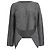 Comme Des Garcons Comme Des Garçons Cut-Out Pullover aus Acryl in Grau