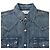 Camisa vaquera con botones Saint Laurent en algodón azul - vista 4