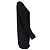 Stella Mc Cartney Abito midi Stella McCartney con dettaglio zip in rayon nero - vista 2