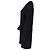 Stella Mc Cartney Abito midi Stella McCartney con dettaglio zip in rayon nero - vista 3