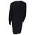 Stella Mc Cartney Abito midi Stella McCartney con dettaglio zip in rayon nero - vista 4