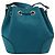 Gucci Bright Bucket Diamante Leder Small Blau - Ansicht 2