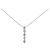Autre Marque Collana in oro bianco e diamanti Au750 Argento