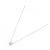 Autre Marque Collana Diamond PT1000 PT850 Argento - vista 2