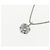 Autre Marque Collana di Diamanti Pt900 Pt850 Argento - vista 3