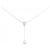 Autre Marque Collana di Diamanti PT900 PT850 Argento