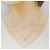 Autre Marque Collana di Diamanti PT900 PT850 Argento - vista 6
