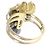 Autre Marque As Time Ring aus Platin Au750 Golden - Ansicht 3