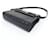 Yves Saint Laurent Saint Laurent Manhattan Schultertasche aus Kalbsleder Schwarz  - Ansicht 3