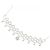 Autre Marque Collana in oro bianco 10K e diamanti Argento - vista 3