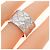 Timeless Chanel Matelasse 750 Weißgold Ring Silber - Ansicht 5