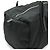 Borsa in nylon e pelle verniciata con logo Triangle Prada Nero - vista 4