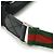Borsa a tracolla 2way in tela nylon e pelle Gucci Sherry Line Nero Rosso Verde - vista 4