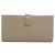 Béarn Hermès Cartera larga Hermes Bearn Souffle Epsom Castaño Gris pardo - vista 2