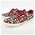 Sneakers Louis Vuitton Nero Rosso Beige - vista 3