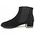 Timeless Botines cortos de ante para niña Chanel Negro - vista 2