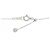 Autre Marque Collana con Diamanti Pt900 Pt850 Argento - vista 5