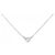 Collana Tiffany & Co. By The Yard in platino e diamante Argento