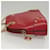 Céline Celine Pelle Vintage Rosso - vista 4