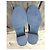 Autre Marque Stivaletti Fratelli Rossetti con plateau in vernice blu navy - vista 5