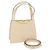 Céline Celine vintage en cuir Écru