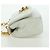 Chanel Vintage Gripoix Flap Leather Bianco - vista 3