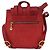 Salvatore Ferragamo Vara Flap Drawstring in pelle e scamosciato Rosso - vista 2