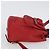 Salvatore Ferragamo Vara Flap Drawstring in pelle e scamosciato Rosso - vista 3