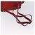 Salvatore Ferragamo Vara Flap Drawstring in pelle e scamosciato Rosso - vista 7