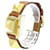Hermès Montre pour femme HERMES Medor en cuir plaqué or à quartz  - vue 2