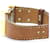 Hermès Montre pour femme HERMES Medor en cuir plaqué or à quartz  - vue 3