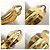 Orecchini vintage Chanel a clip con perla finta D'oro - vista 4
