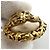 Orecchini vintage Chanel a clip con perla finta D'oro - vista 7