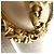 Orecchini vintage Chanel a clip con perla finta D'oro - vista 8