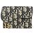 Monedero Christian Dior Negro Beige Azul marino