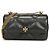 Mini borsa flap trapuntata Kira Diamond Tory Burch Nero