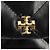 Mini borsa flap trapuntata Kira Diamond Tory Burch Nero - vista 11