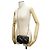 Mini borsa flap trapuntata Kira Diamond Tory Burch Nero - vista 2