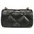 Mini borsa flap trapuntata Kira Diamond Tory Burch Nero - vista 4