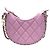 Borsa a tracolla Hobo Small da donna Chanel Rosa - vista 2