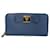 Prada Saffiano Long Wallet Blau